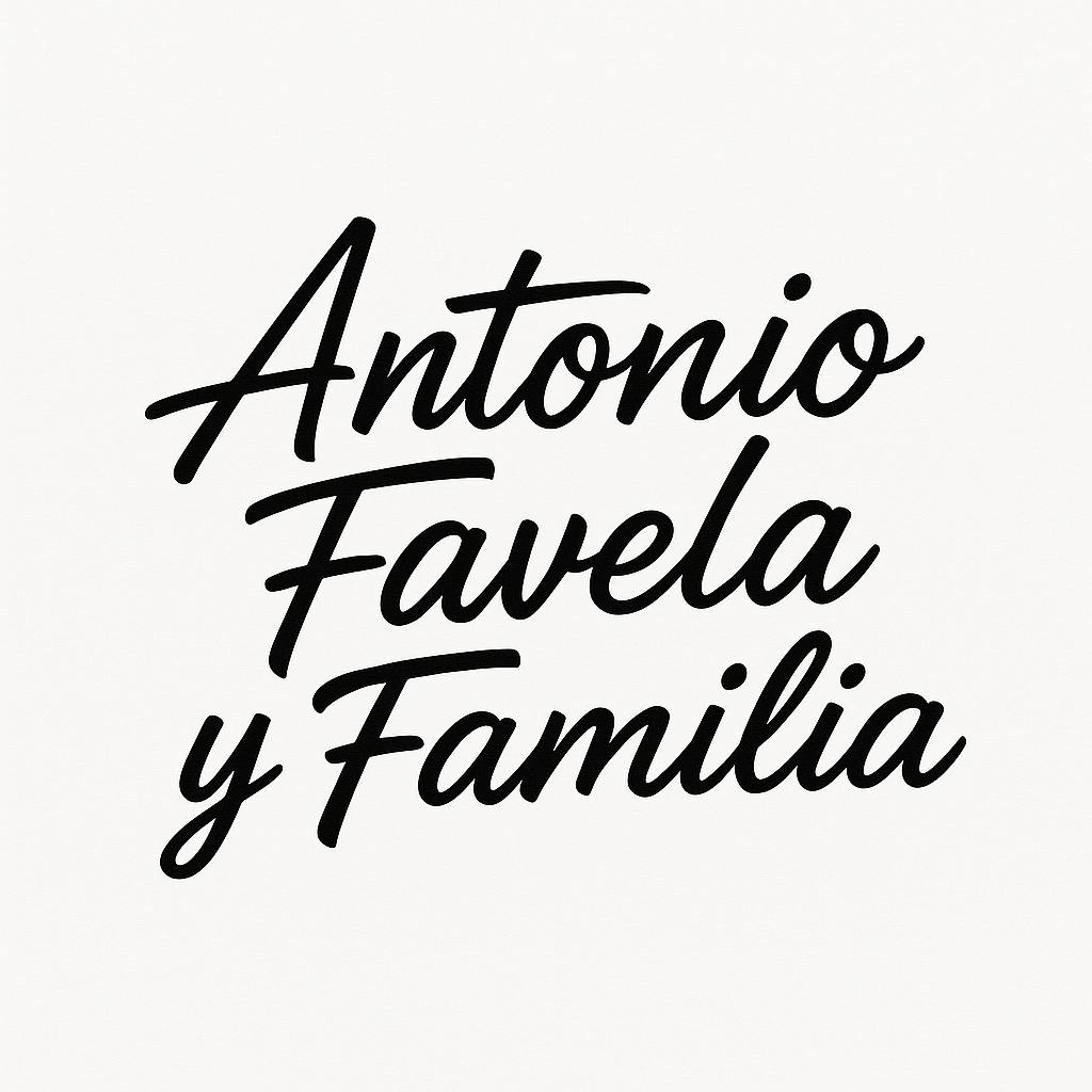 Antonio Favela y Familia