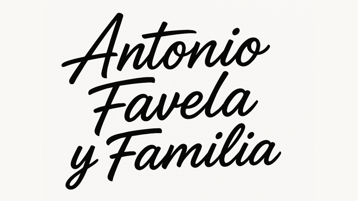 Antonio Favela y Familia